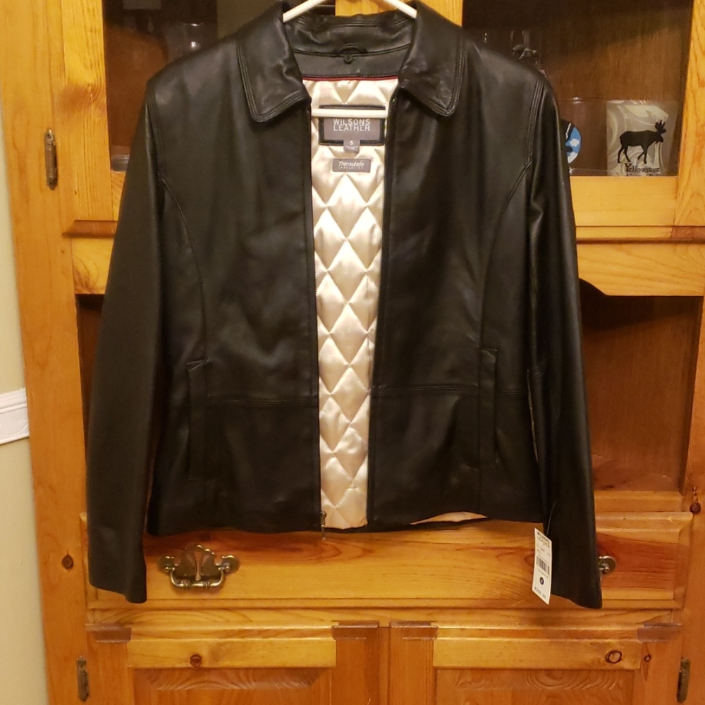 NWT Wilson  leather coat w/ Thinsulate insulation